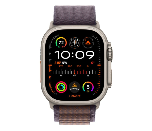 Apple Watch Ultra 2 Titanium/Indigo Alpine Loop L LTE - 1180305 - zdjęcie 2